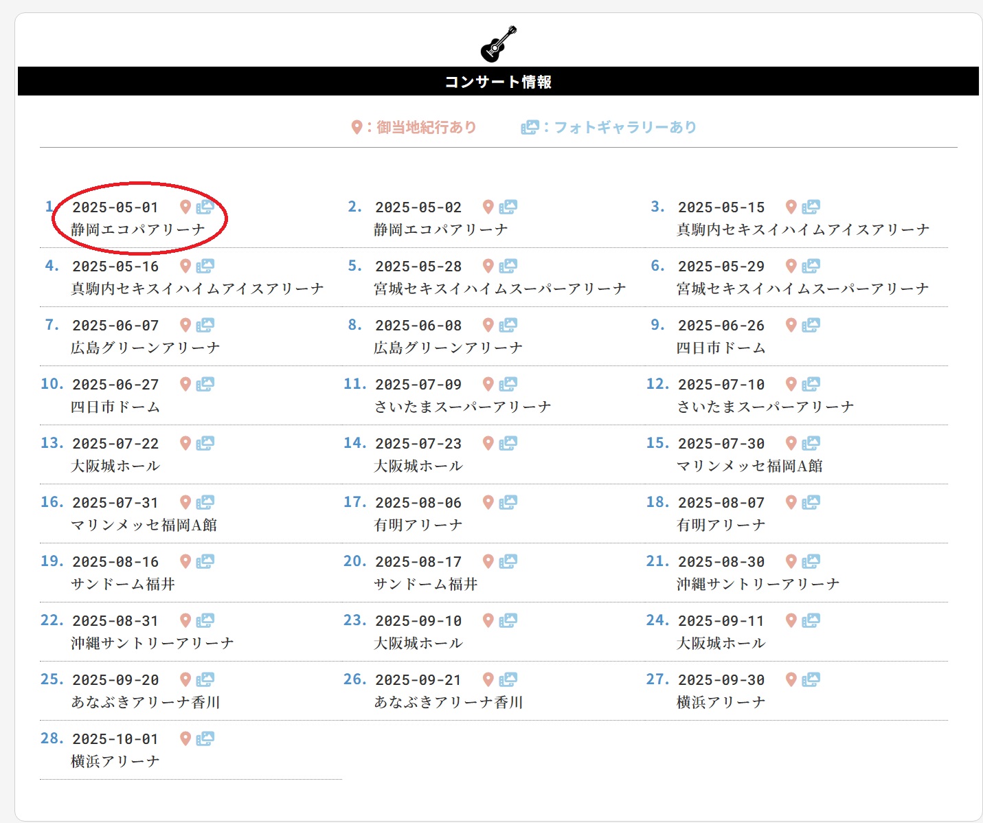 小田和正さん追っかけヨメの付き人のたわ言
